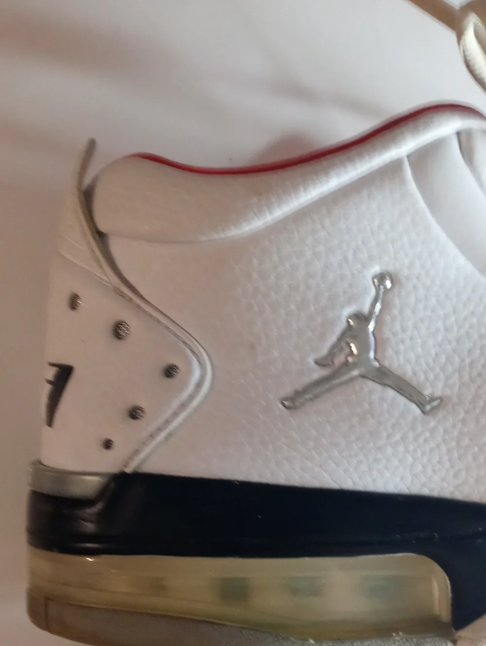 Jordan Big Fund White/ Silver Men's BV6273-100 Size 12 Basketball Sneakers